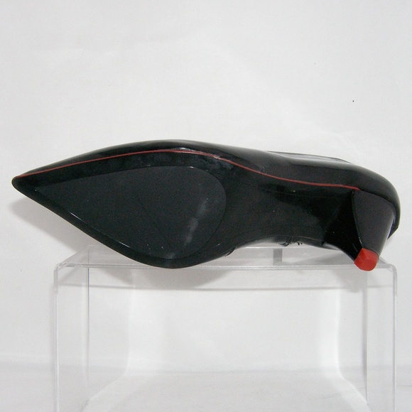 Zara Woman black pointed man made zip booties 6 - Picture 7 of 8